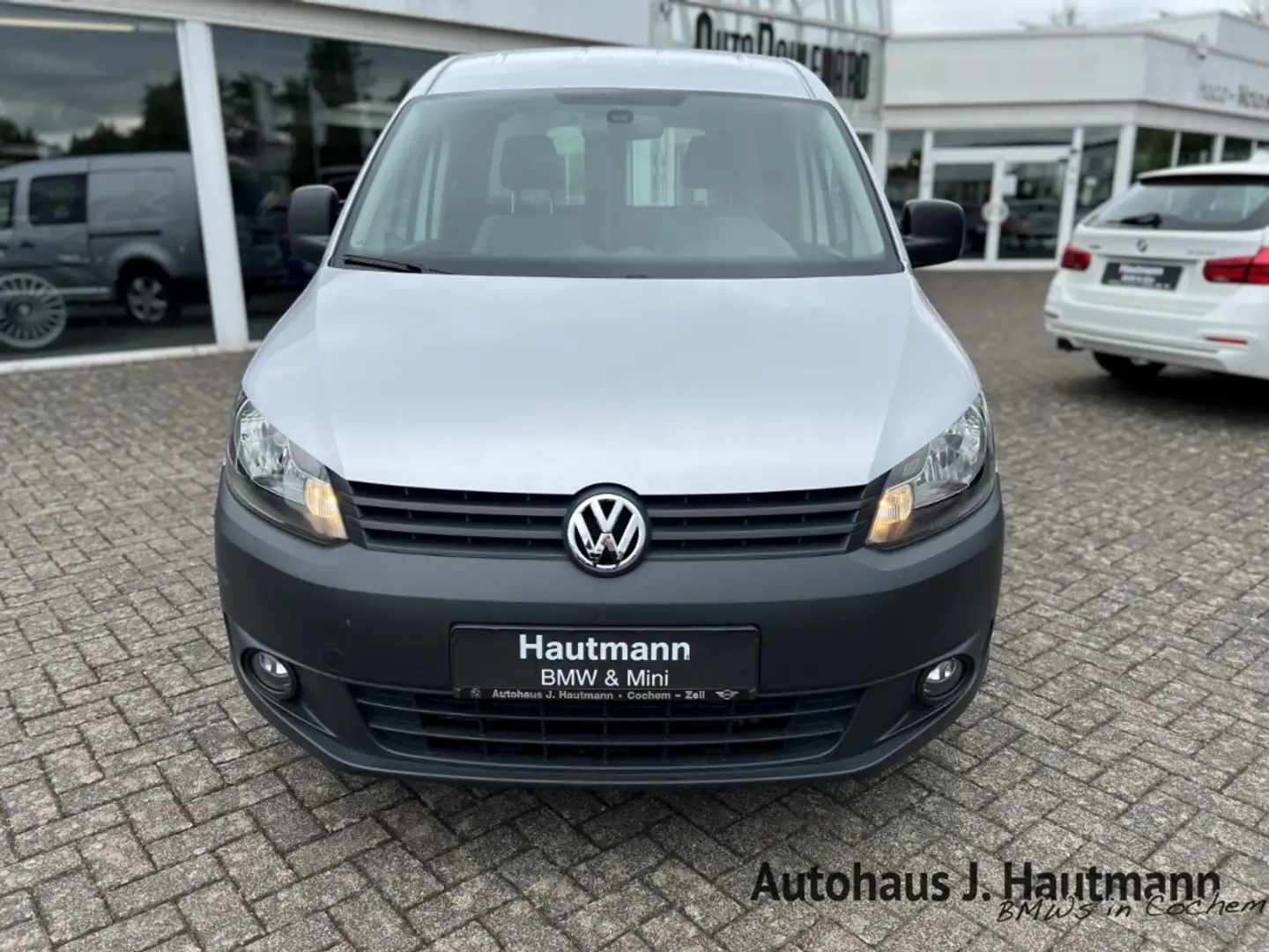 Volkswagen Caddy Kasten 2.0 TDI DSG *1.HAND*AHK*PDC* Silber - 2