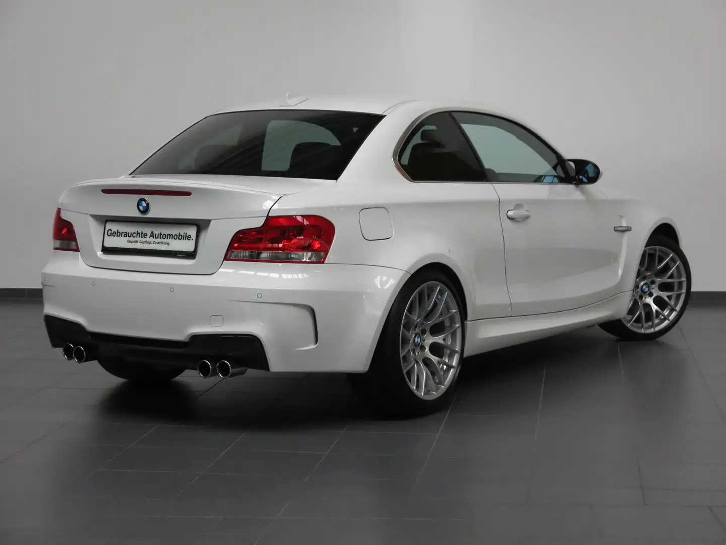 BMW 1er M Coupé Blanc - 2