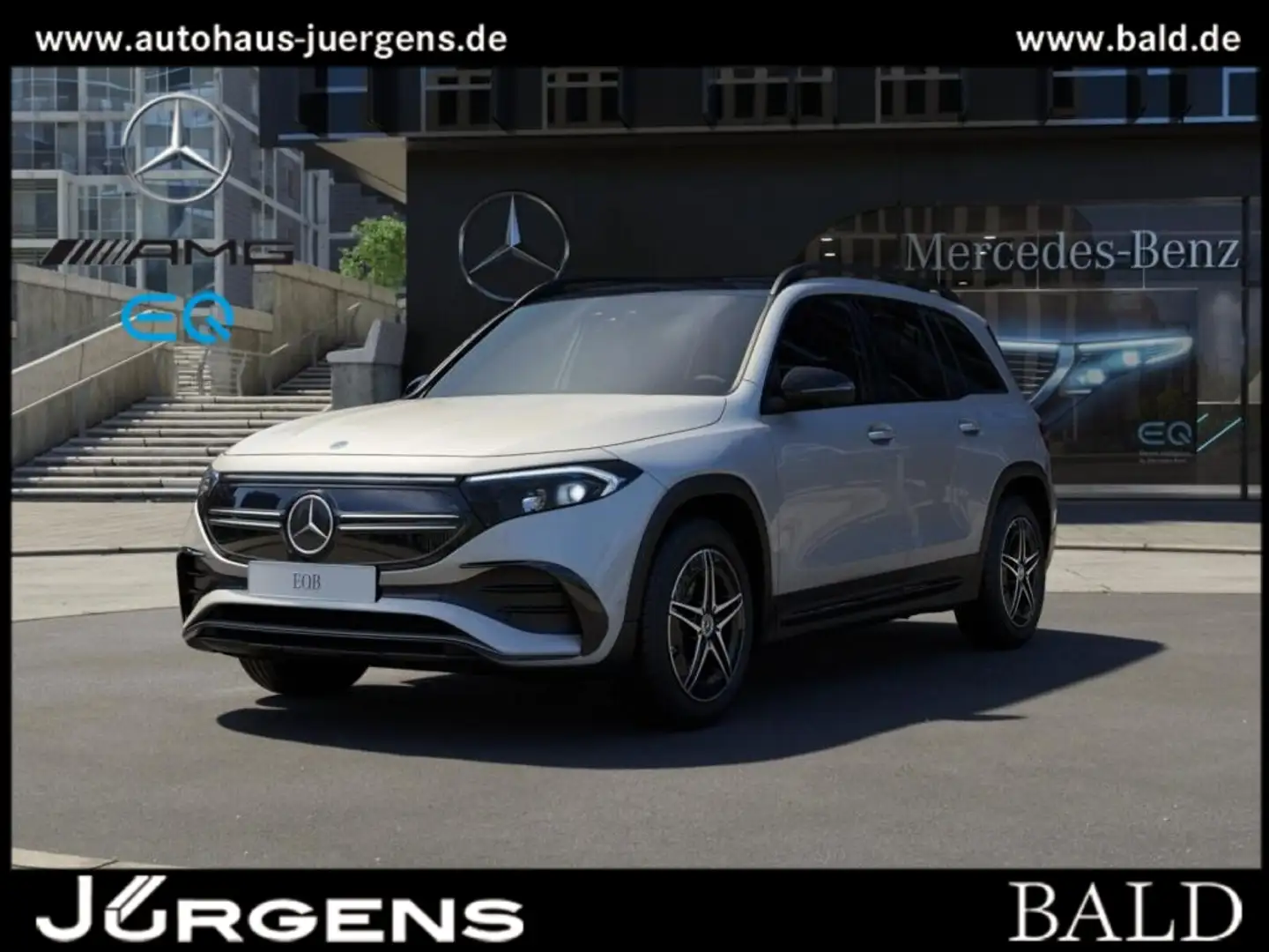 Mercedes-Benz EQB 350 4M AMG-Sport/Pano/Night/360/HUD/Distr/18 Bianco - 1