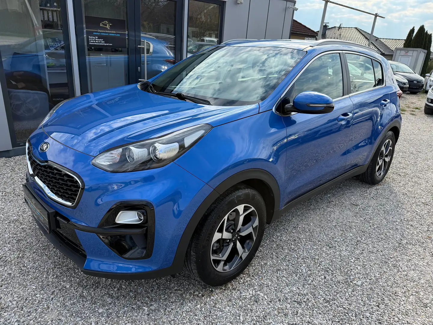 Kia Sportage 1,6 CRDI SCR MHD Silber DCT Aut. Bleu - 1
