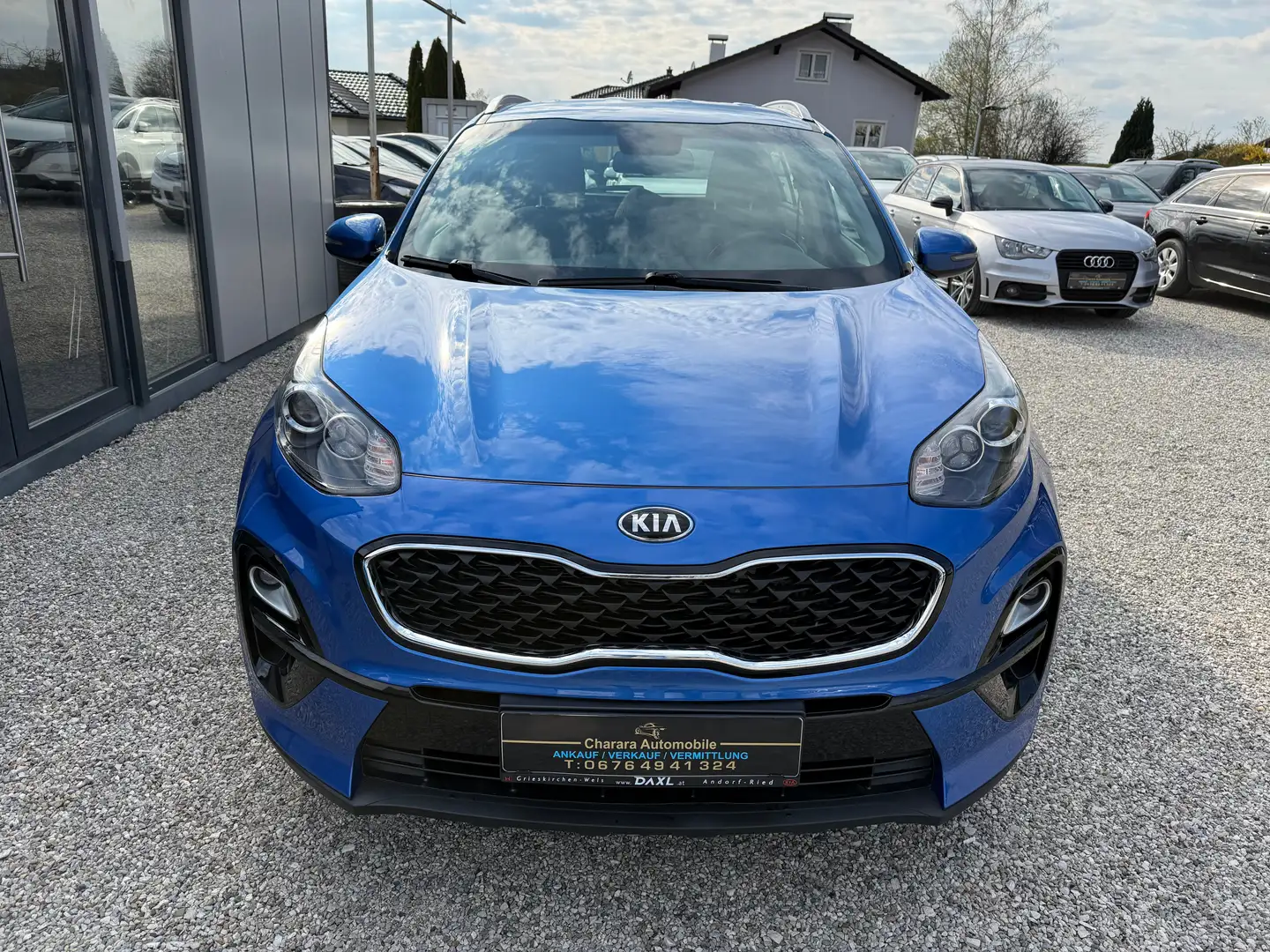Kia Sportage 1,6 CRDI SCR MHD Silber DCT Aut. Bleu - 2