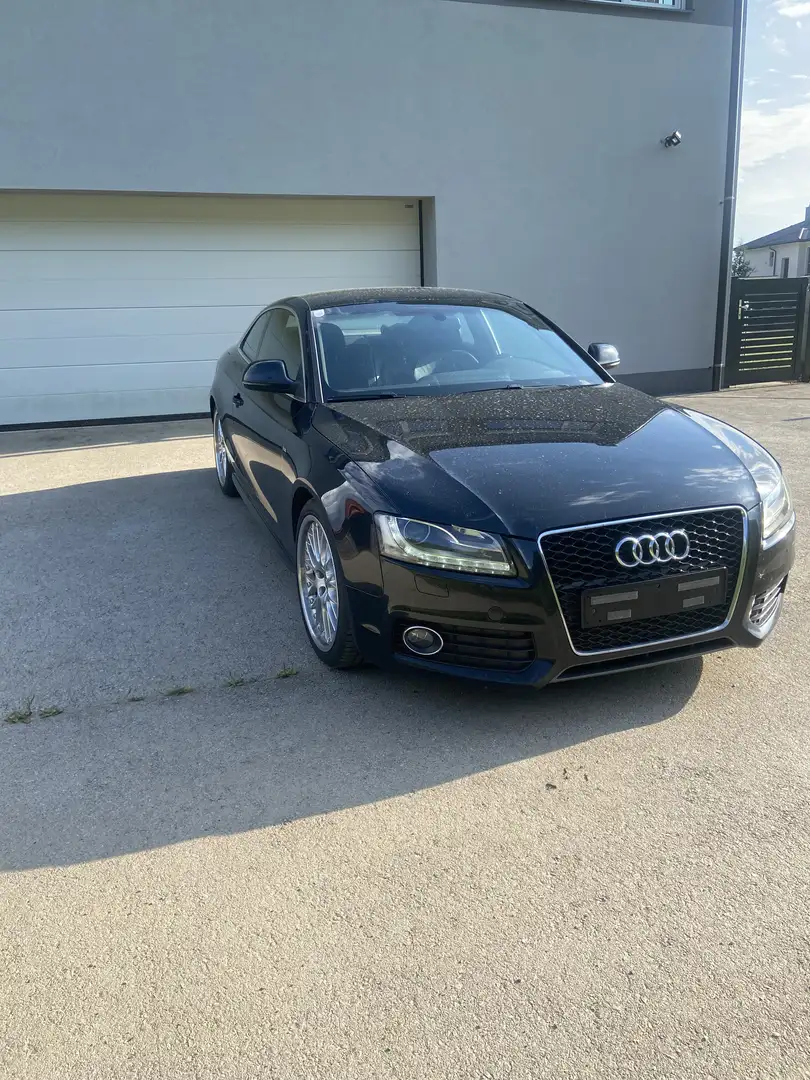 Audi A5 Coupé 3,0 TDI V6 quattro DPF Zwart - 2