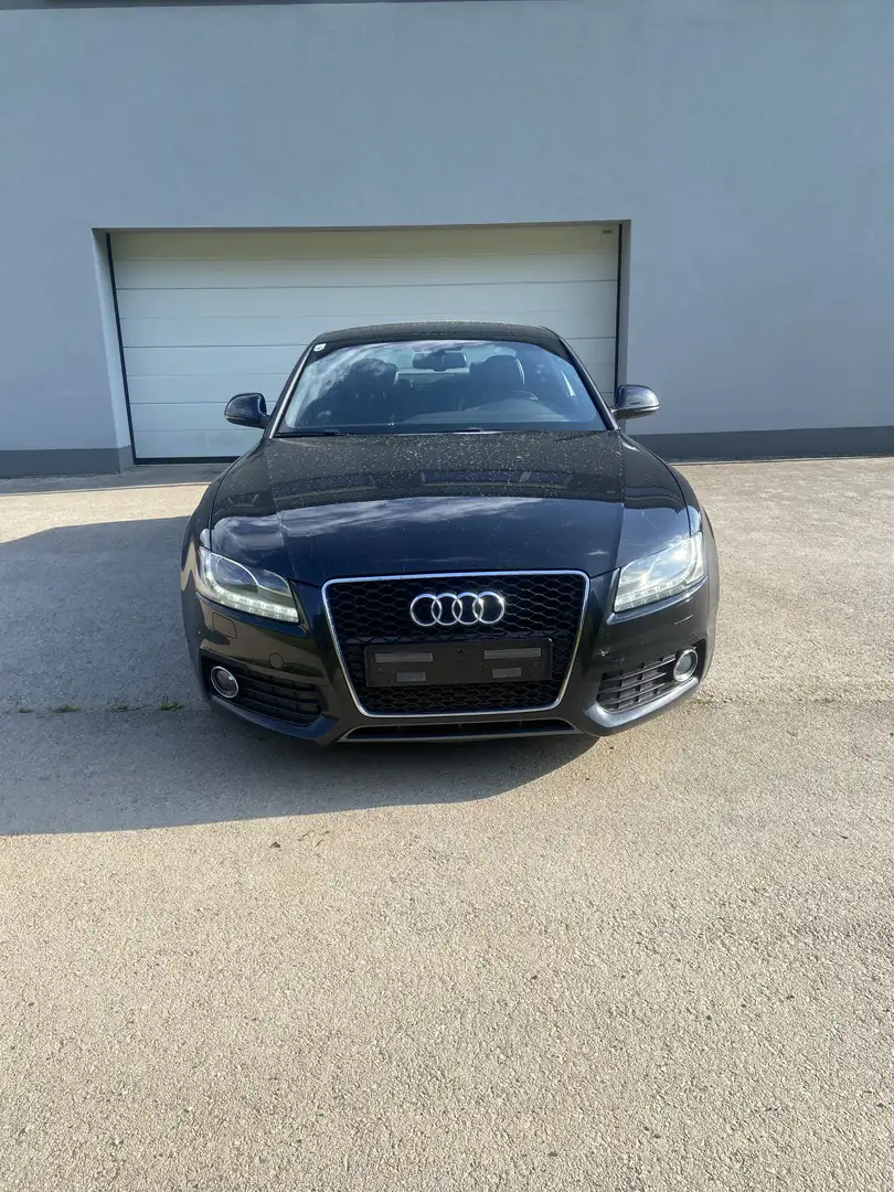 Audi A5 Coupé 3,0 TDI V6 quattro DPF Zwart - 1
