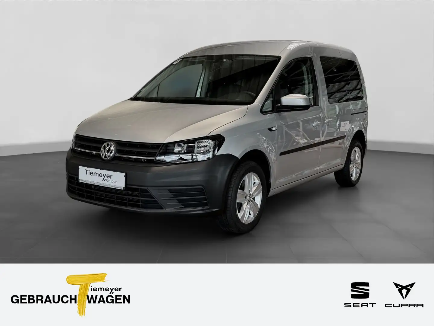 Volkswagen Caddy TDI AHK PDC SITZHZ KLIMA Zilver - 1