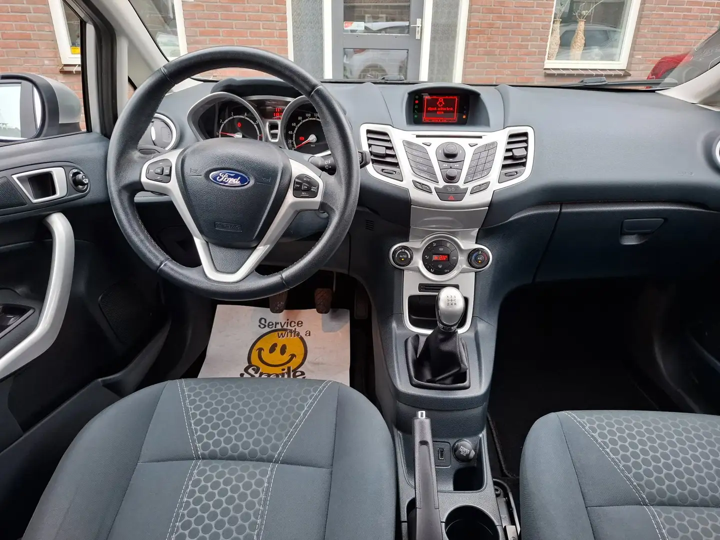 Ford Fiesta 1.25. Unieke KM-stand! 1ste eigenaar, onderhoudshi Grau - 2