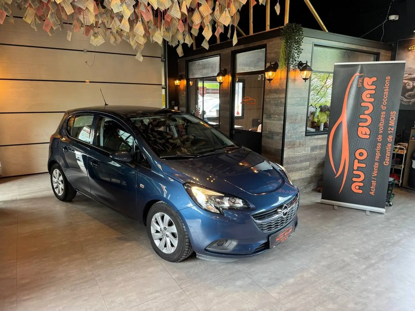 Opel Corsa 1.4i **AIRCO / CARPLAY / AUTOMATIQUE** Bleu - 1