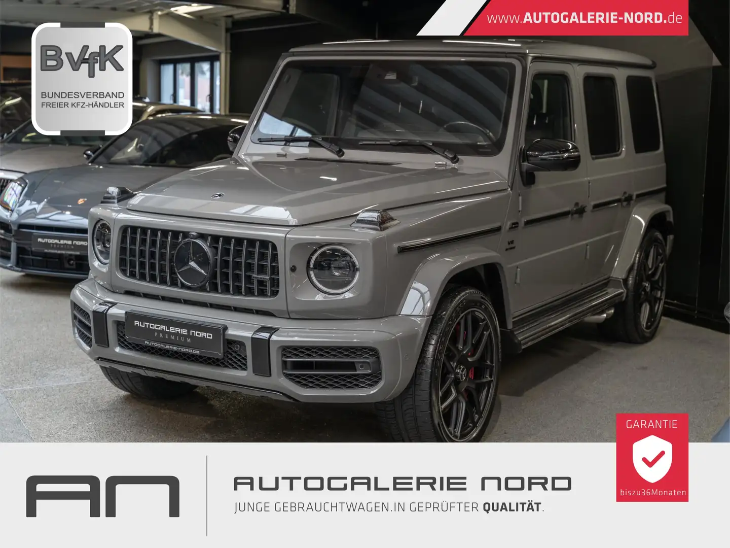 Mercedes-Benz G 63 AMG Burmester+Superior+RearSeat+Nightpaket Grau - 1