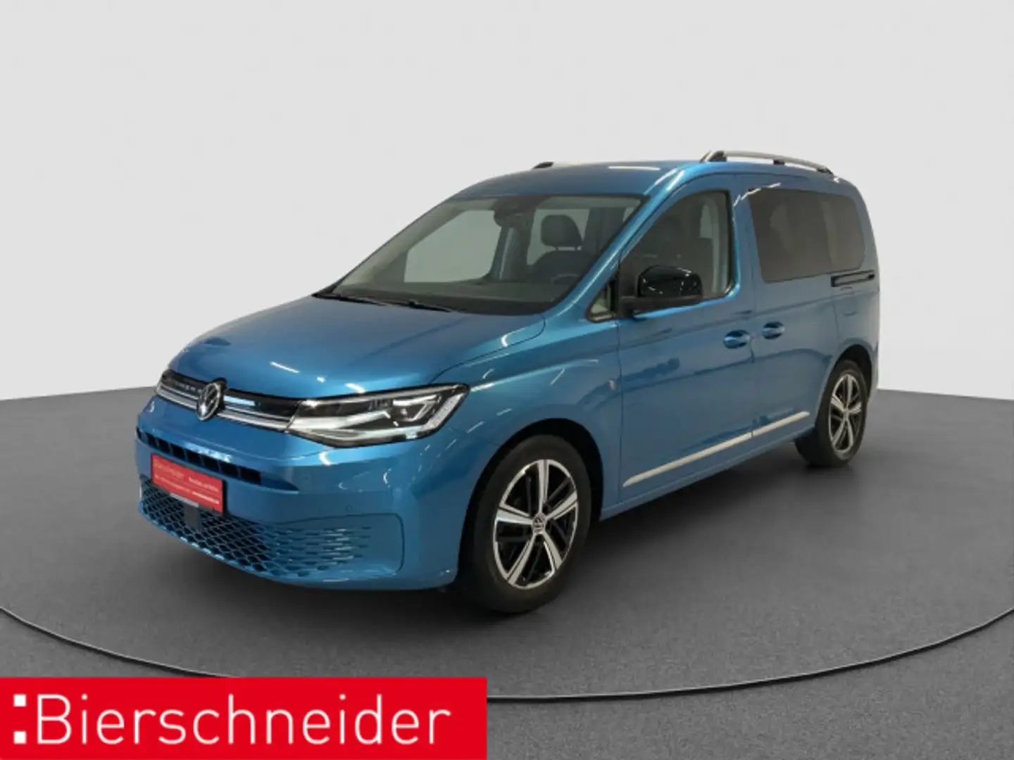 Volkswagen Caddy 2.0 TDI Style AHK LED STHZ ACC NAVI SHZ PD Blau - 1