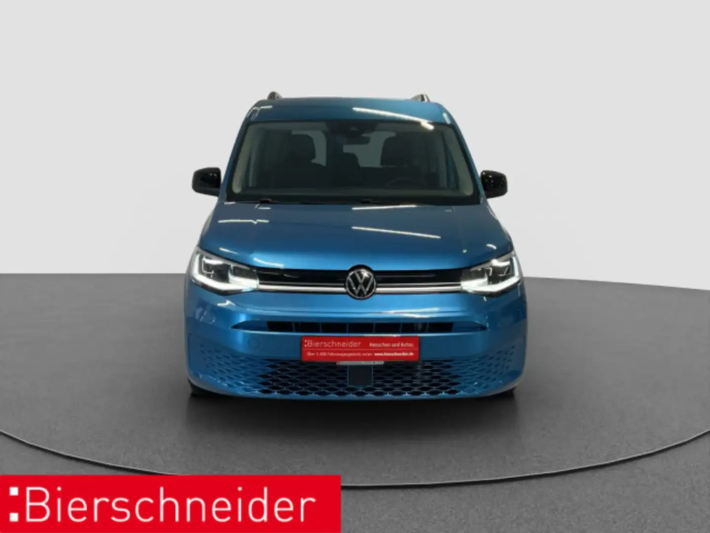 Volkswagen Caddy 2.0 TDI Style AHK LED STHZ ACC NAVI SHZ PD Blau - 2