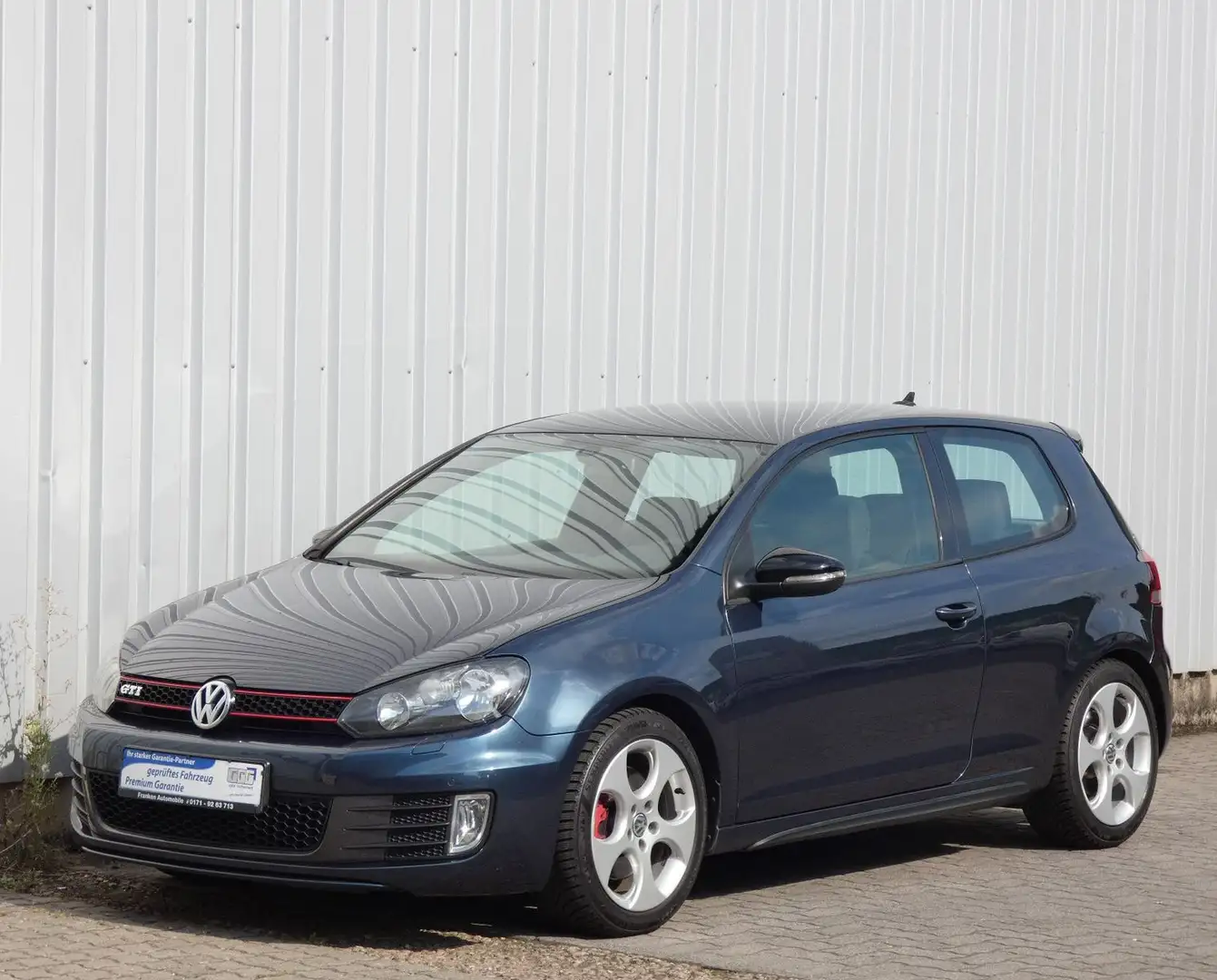 Volkswagen Golf VI GTI-Klima-Navi-PDC-Alu Bleu - 2