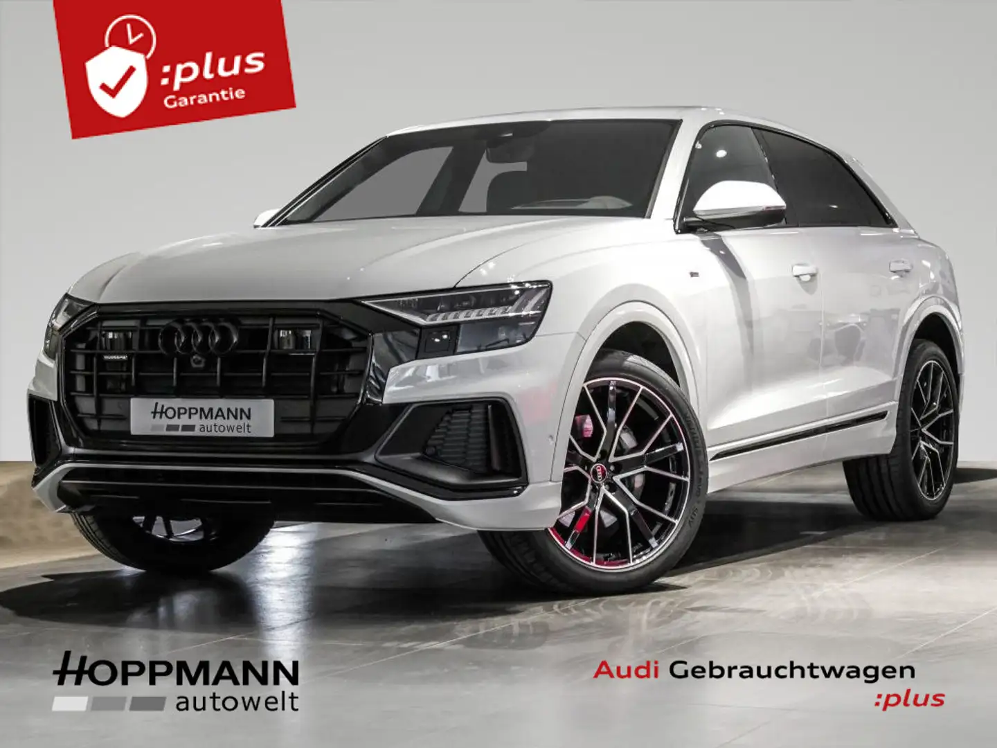 Audi Q8 50 TDI S-Line B&O HUD AHK Luft Kamera Weiß - 1