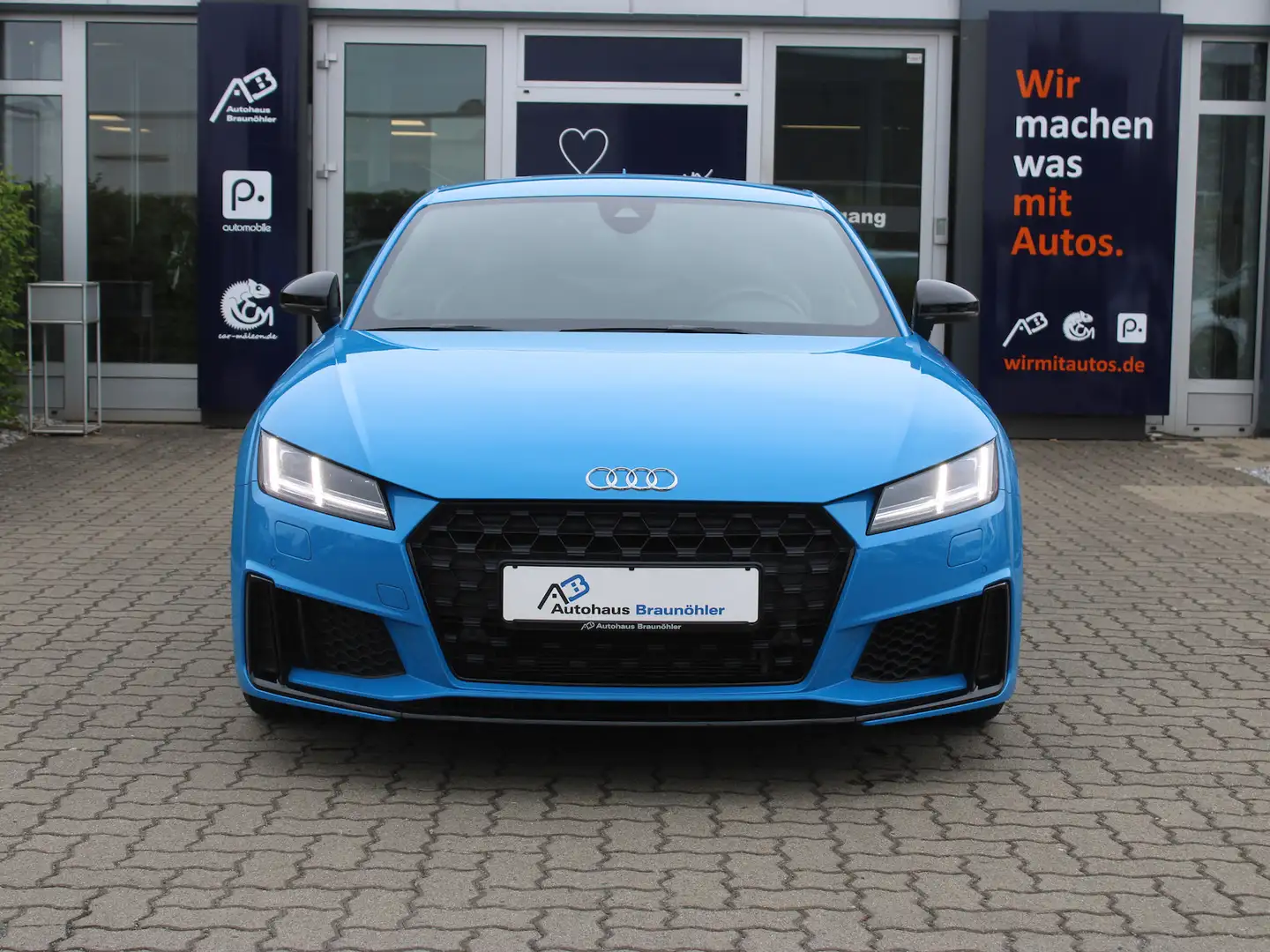 Audi TT 45 TFSI S-Line*B&O*Matrix*Raute*Black*Carbon* Albastru - 1