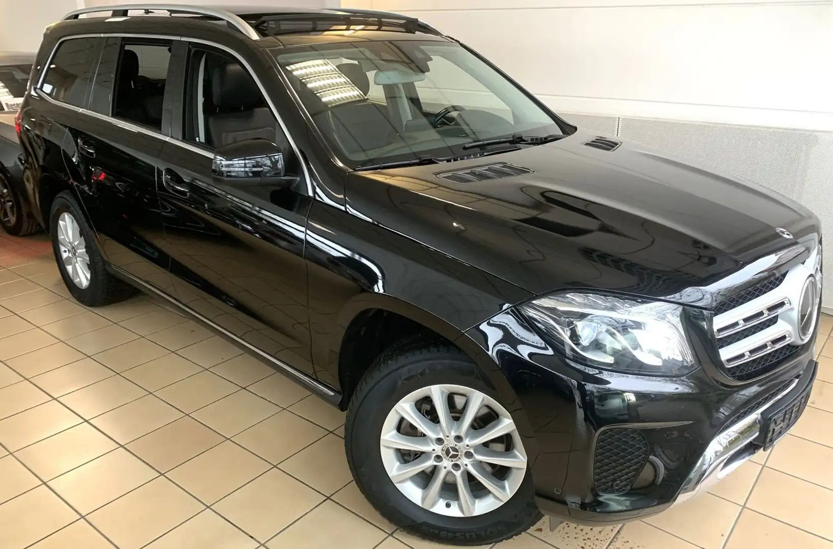 Mercedes-Benz GLS 350 d 4Matic 7-Sitzer 360° Pano LED ACC SHZ AHK Leder Schwarz - 1