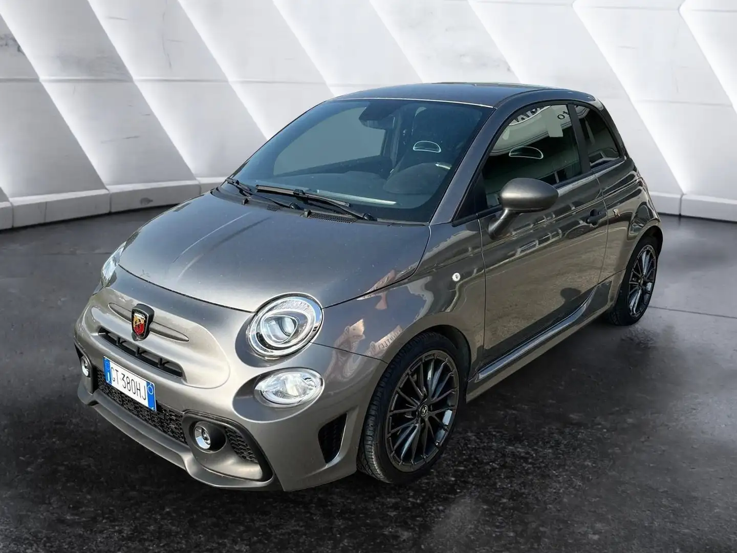 Abarth 595 1.4 Turbo T-Jet 165 CV Gris - 1