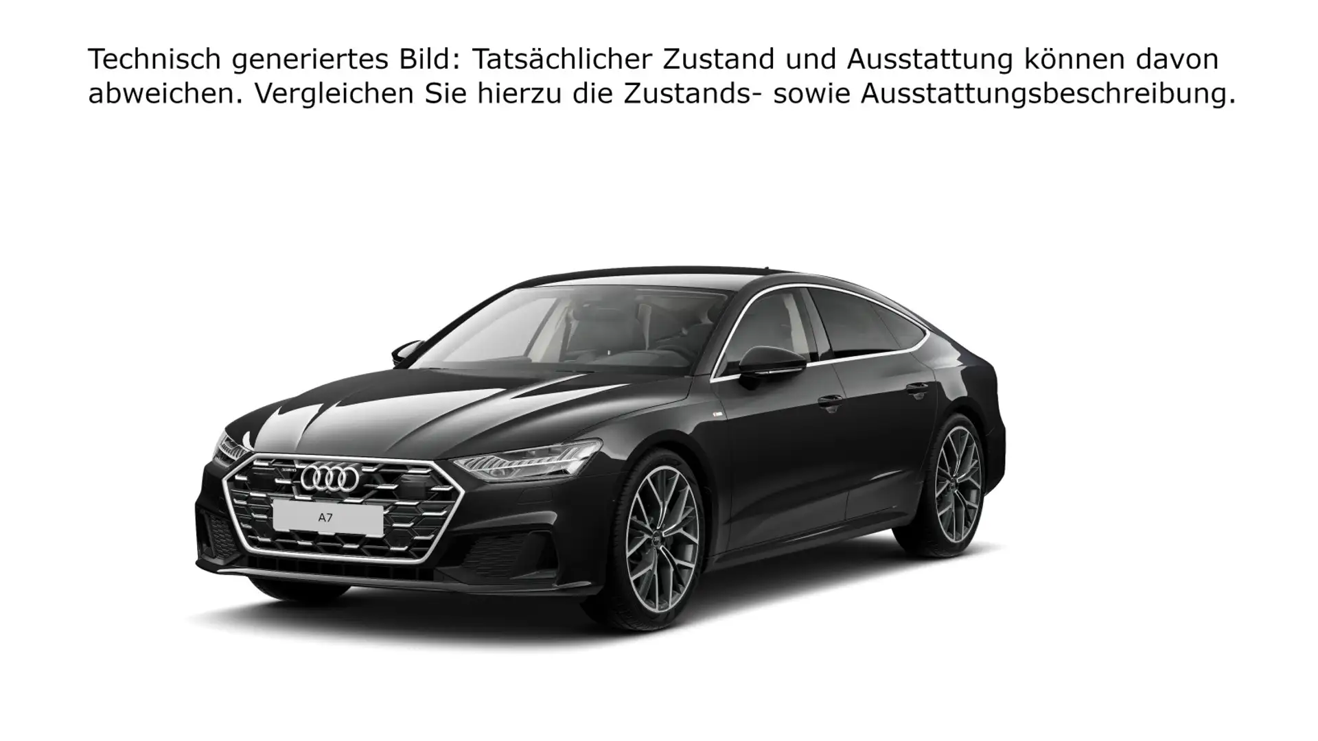Audi A7 45 TFSI quattro S-Line Standheizung Noir - 2