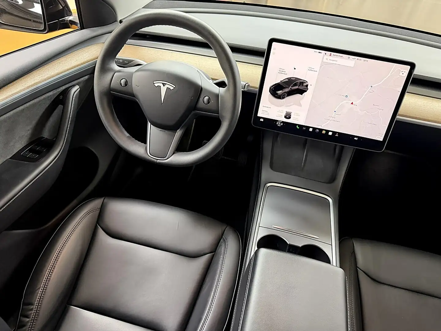 Tesla Model Y Dual Maximale Reichweite Dual AWD Schwarz - 2