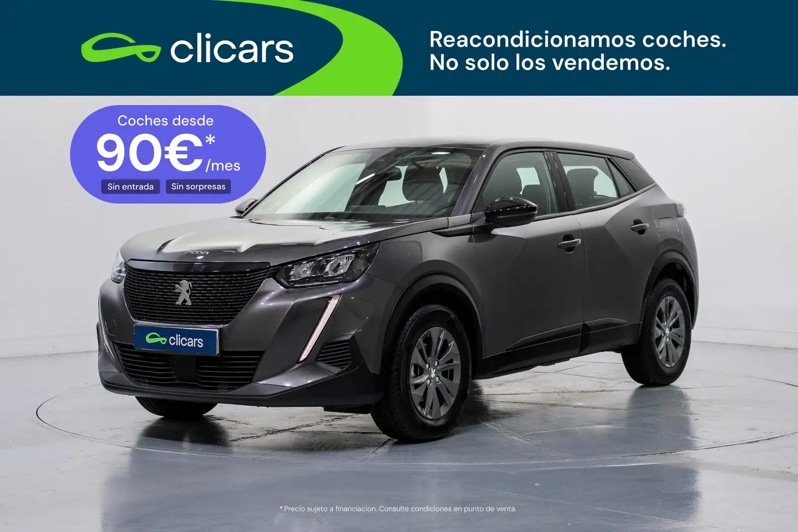 Peugeot 2008 1.5BlueHDi S&S Active Pack 110 Gris - 1