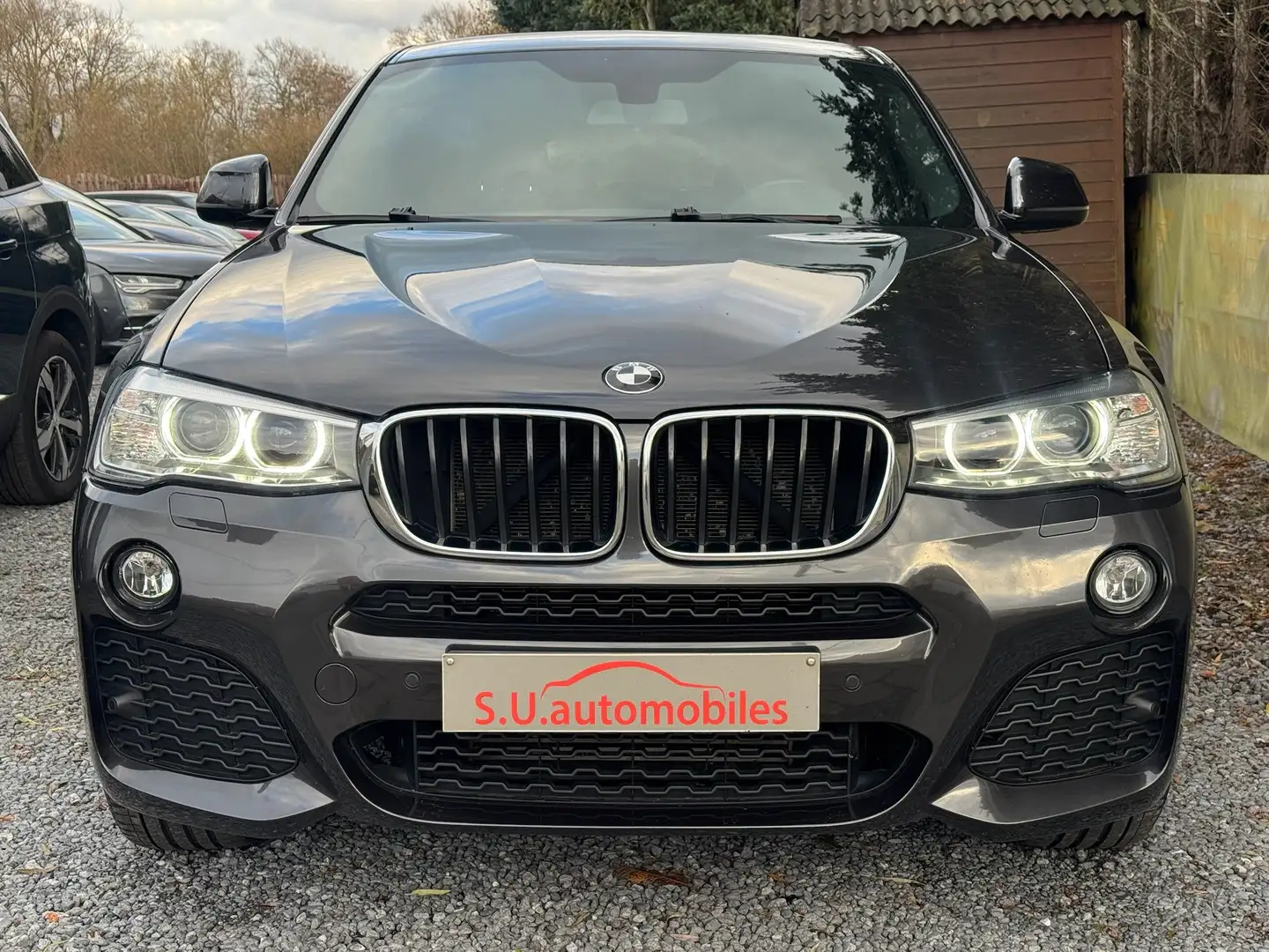BMW X4 2.0 dA xDrive20 PACK M/Navi/Carplay/Cuir/Clim/GAR1 Noir - 2