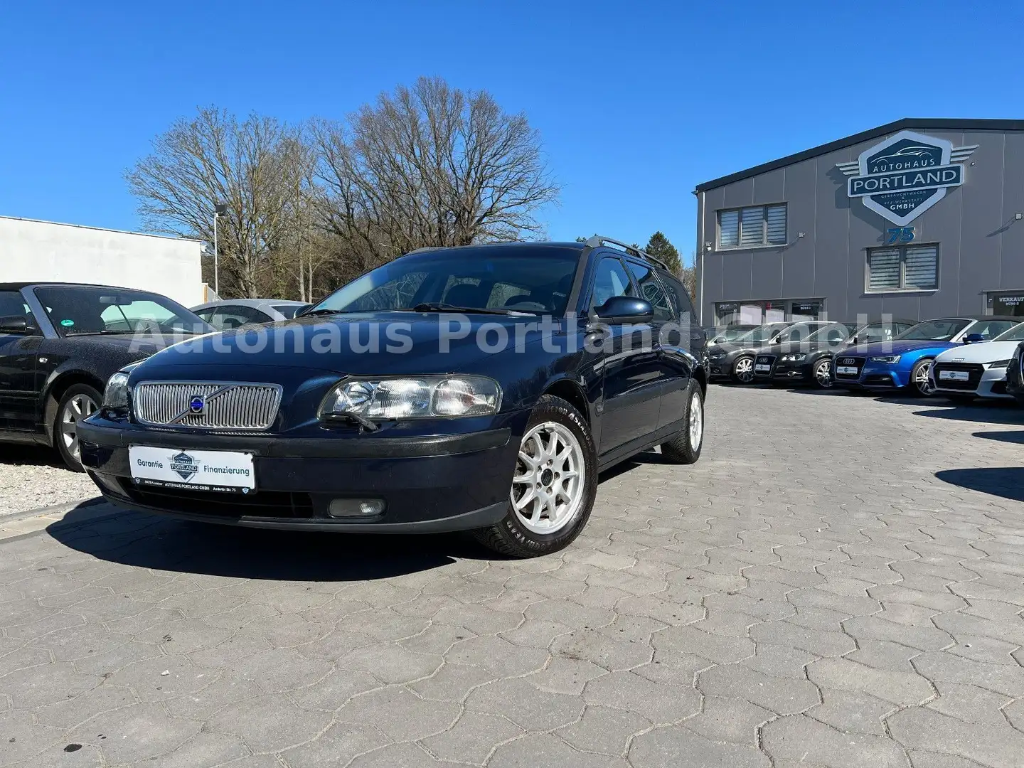 Volvo V70 2.4 Comfort/HU NEU/S-Heft/SHZ/Xenon/Tempomat Blau - 1