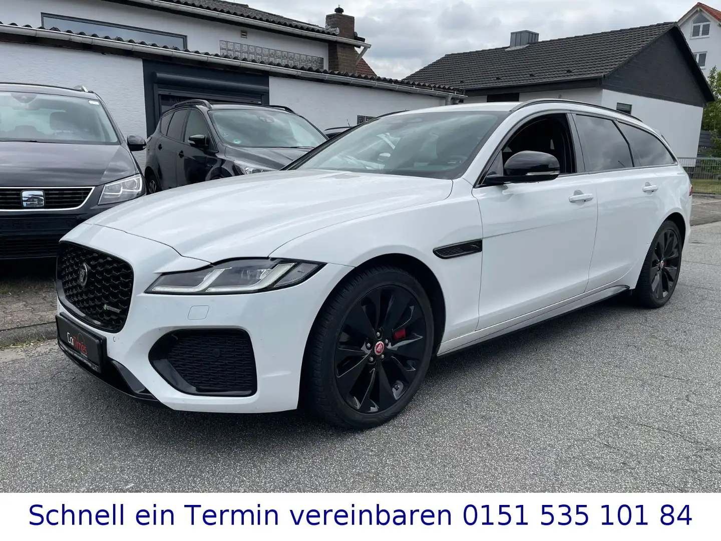 Jaguar XF Sportbrake R-Dynamic Black AWD*SCHECKHEFT*ACC Bílá - 1