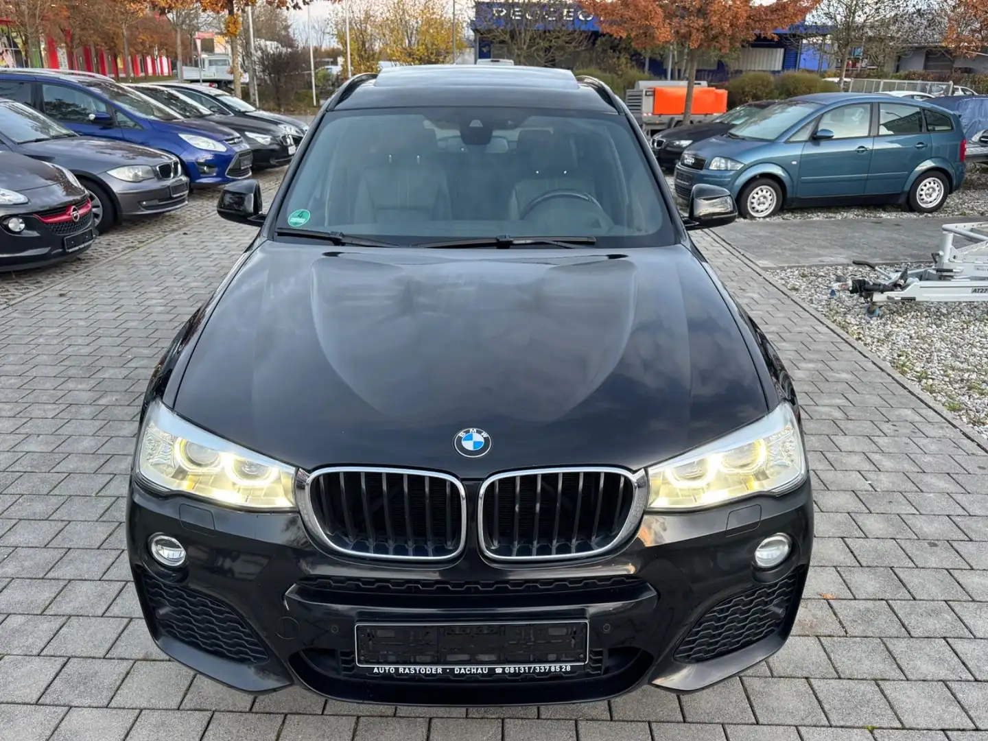 BMW X3 xDrive 20d M Sport Navi Leder HeadUp Euro6 Noir - 2
