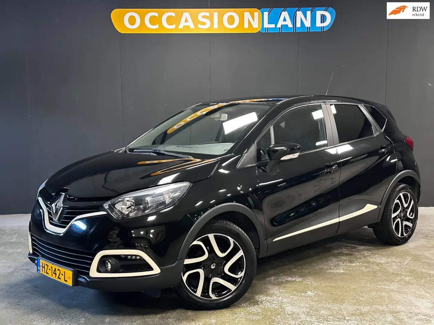 Renault Captur 0.9 TCe Dynamique|CRUISE|AIRCO|NAVI|KEYLESS|BLUETO Negro - 1