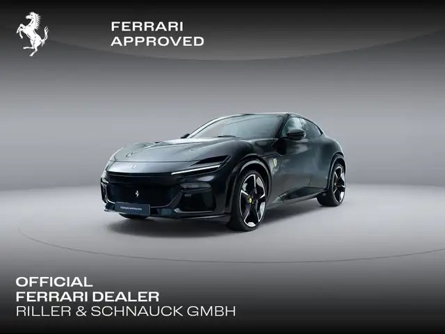 Ferrari Purosangue >NERO DAYTONA*Shields*Pano. Roof<