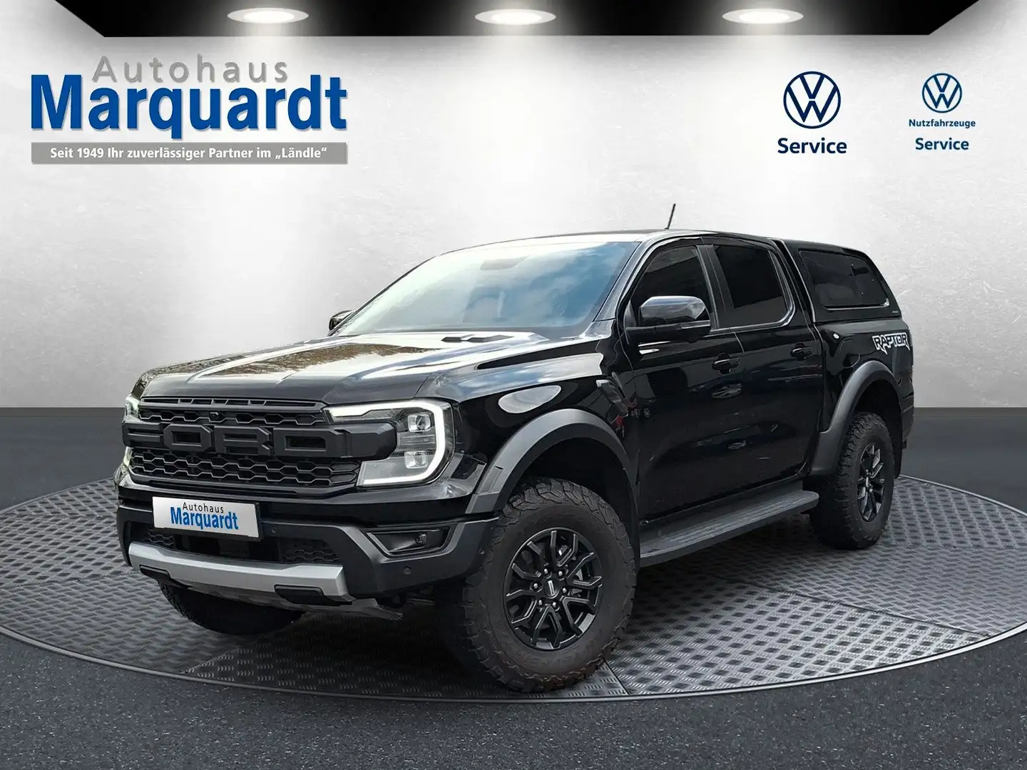 Ford Ranger Raptor e-4WD Doka Vollaussttg. Hardtop Negro - 1