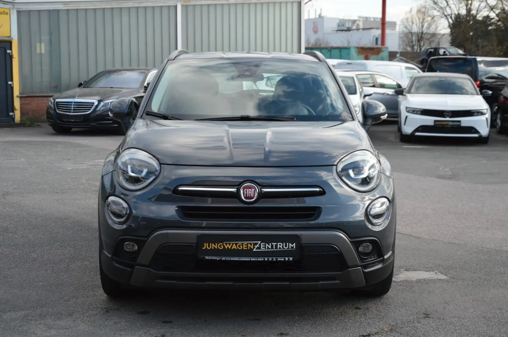 Fiat 500X 1.0 Cross"LED"NAVI"KAMERA"SITZHZ"TEILLEDER" Grau - 2
