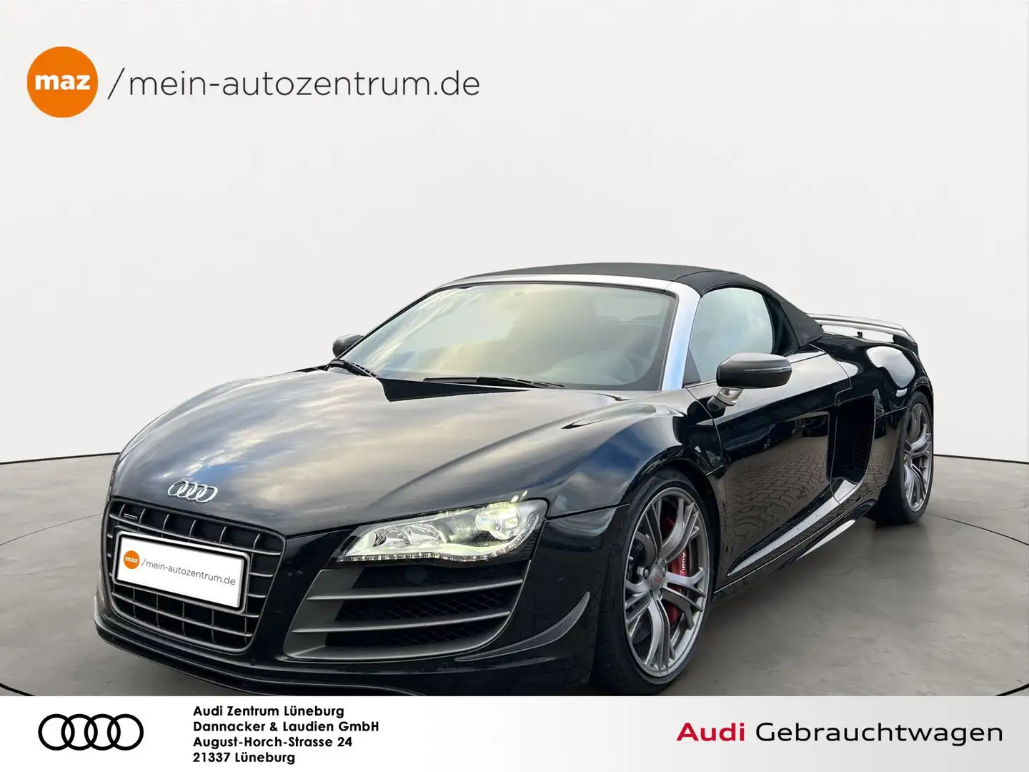 Audi R8 GT Spyder 5.2 FSI quattro Alu LED Navi BO Sond Negro - 1