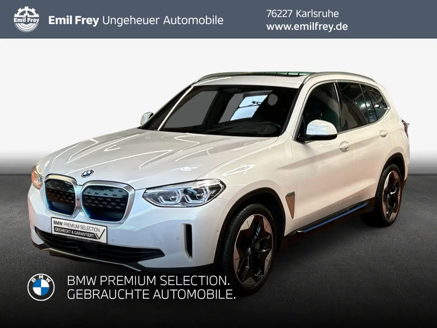 BMW iX3 Impressive *AHK*SHZ*HuD* Weiß - 1
