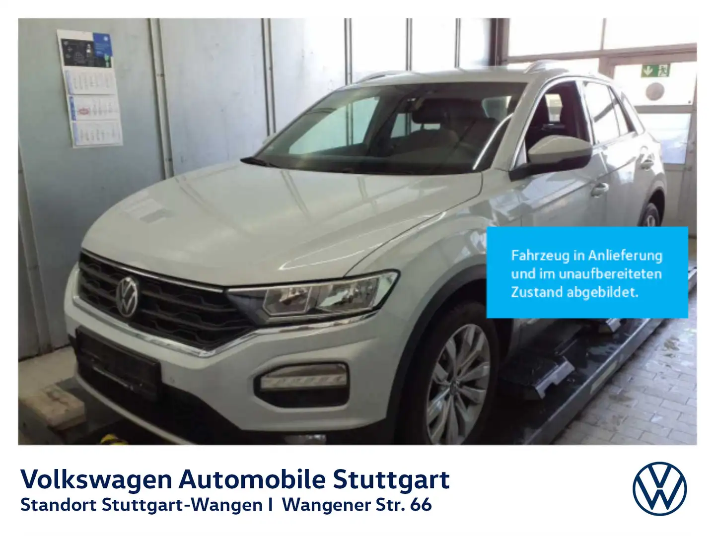 Volkswagen T-Roc Sport 1.5 TSI DSG Navi AHK ACC SHZ PDC Silber - 1