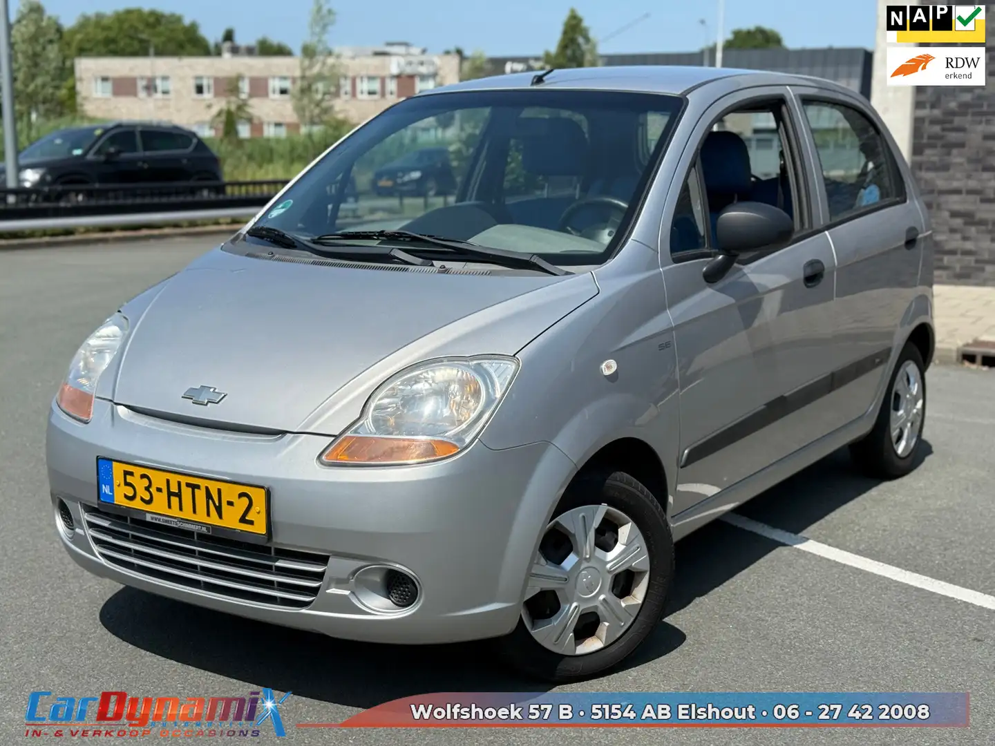 Chevrolet Matiz 0.8 Style // AIRCO // NAP // DISTRIBUTIE VV // RIJ Grijs - 1