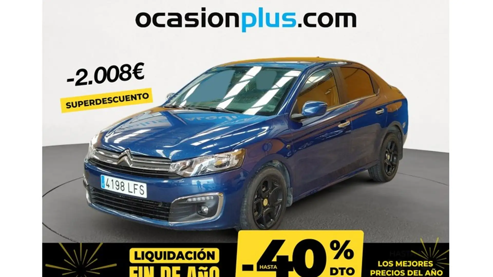 Citroen C-Elysée 1.5BlueHDi S&S Shine 100 Bleu - 1