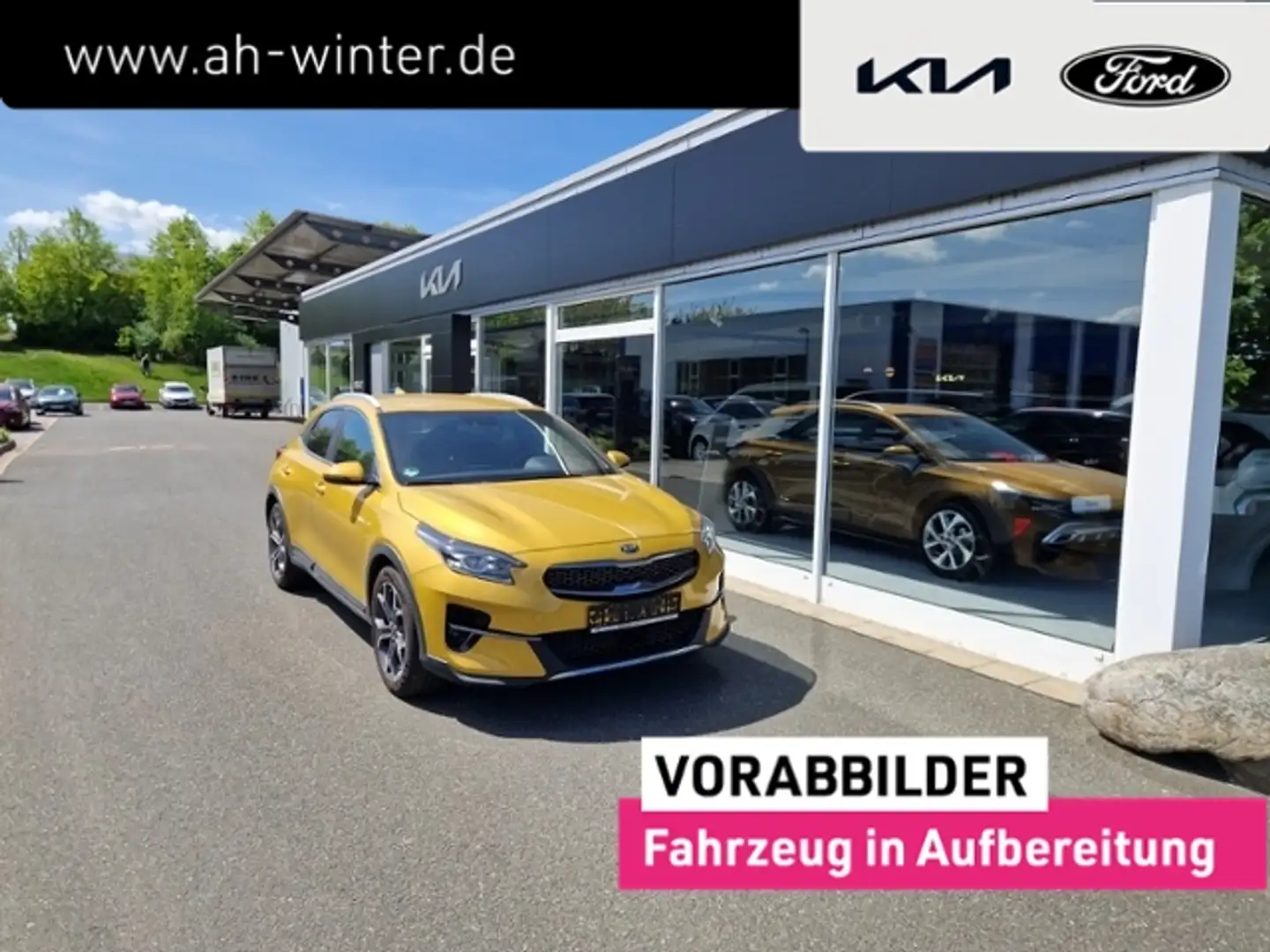 Kia XCeed 1,5 T-GDI DCT Xdition LED Navi ACC 18" SHZ Gelb - 1
