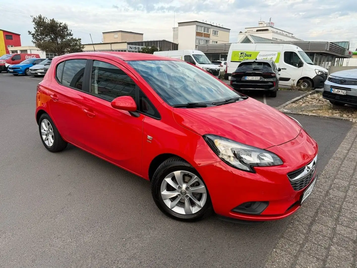 Opel Corsa E Active 1.4 (90PS) PDC, SHZ, LHZ Rojo - 1