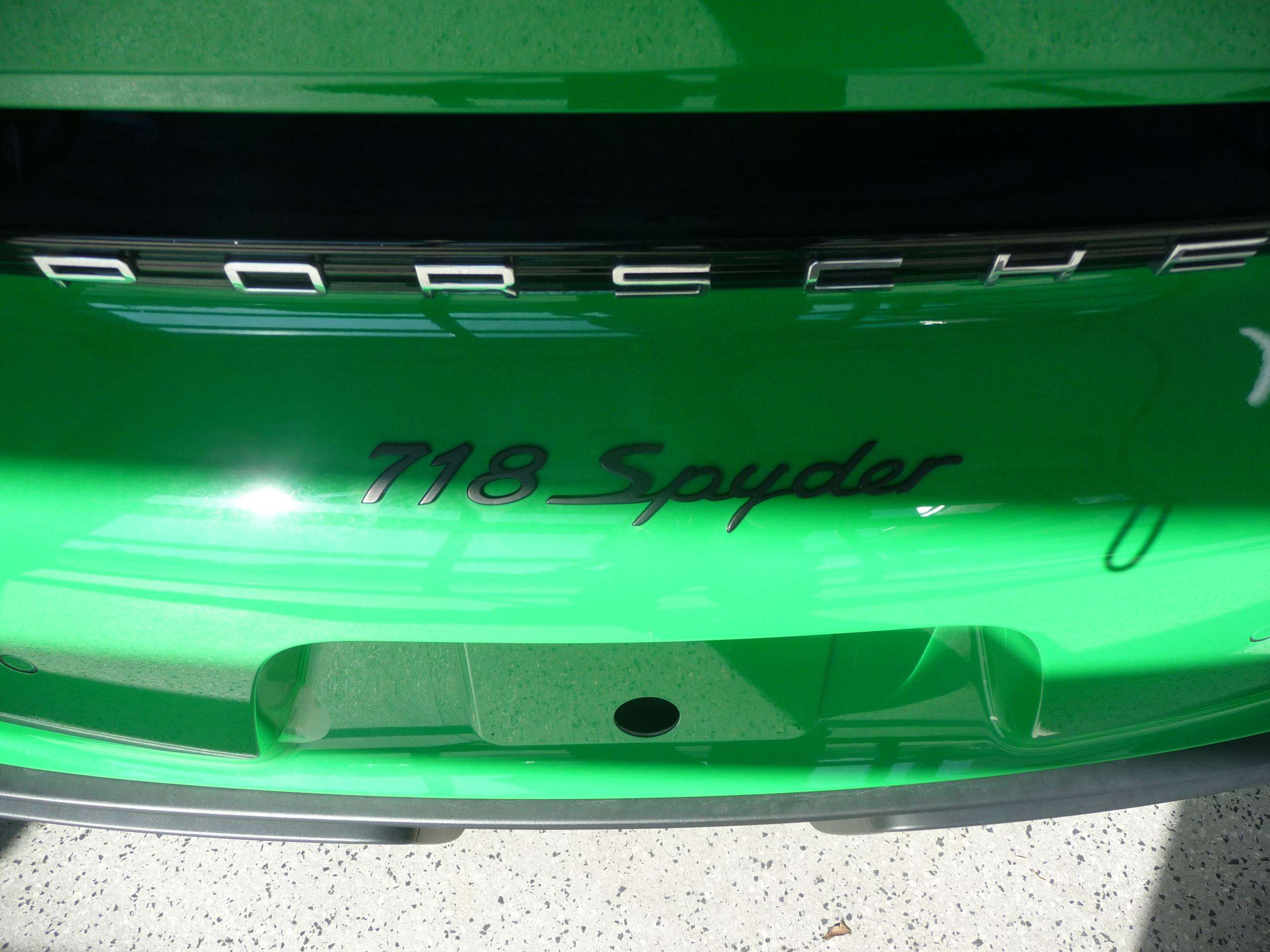 2022 Porsche Boxster 718 Spyder