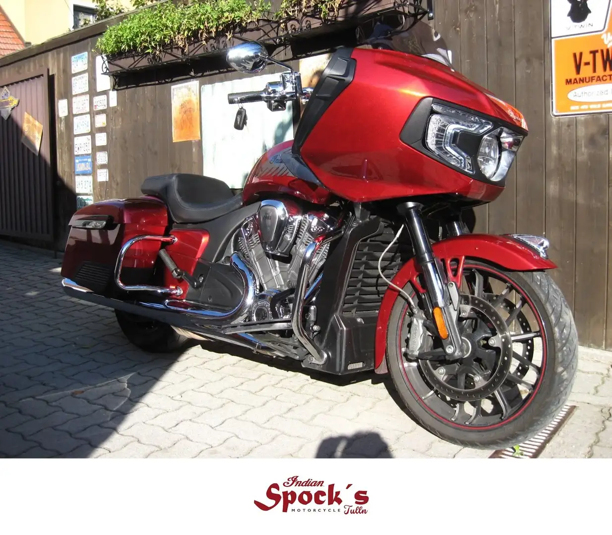 Indian Ruby Metallic Rood - 1