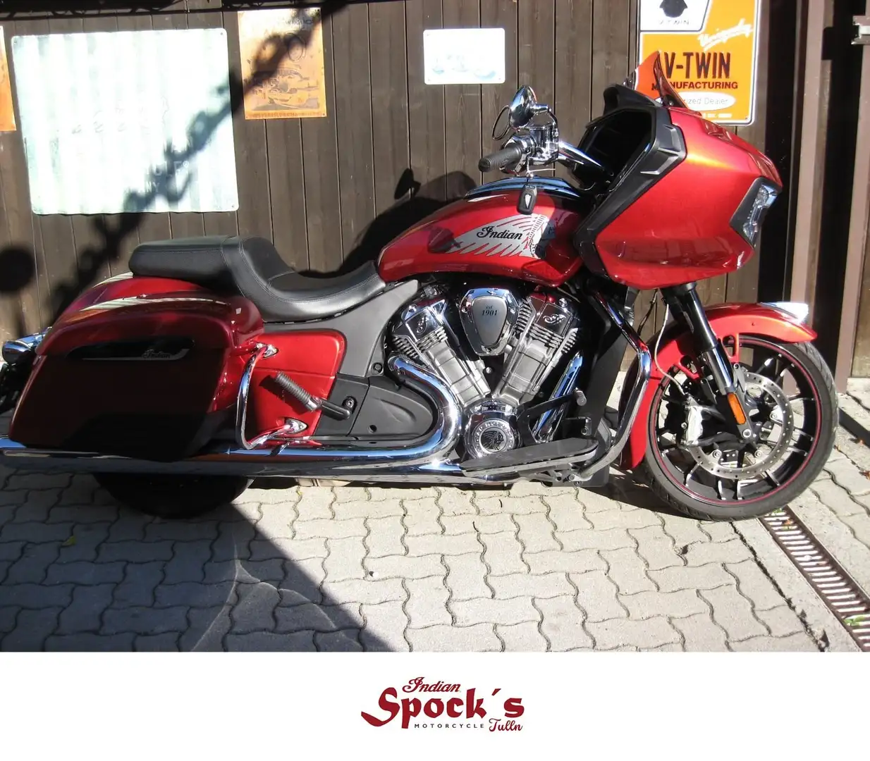 Indian Ruby Metallic Rood - 2