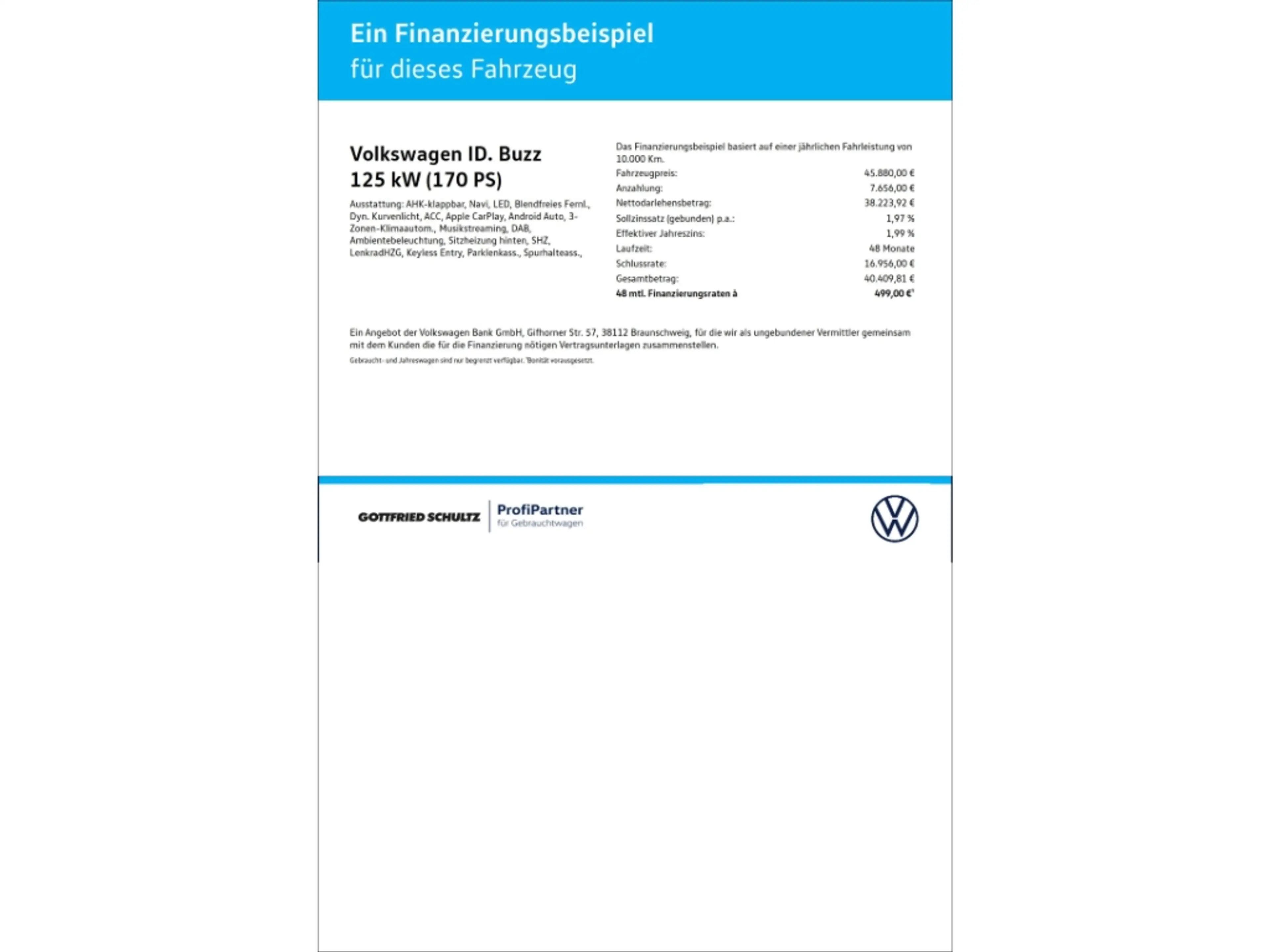 Volkswagen ID. Buzz 5 Jahre Garantie AHK Kamera Navi LED — photo 2