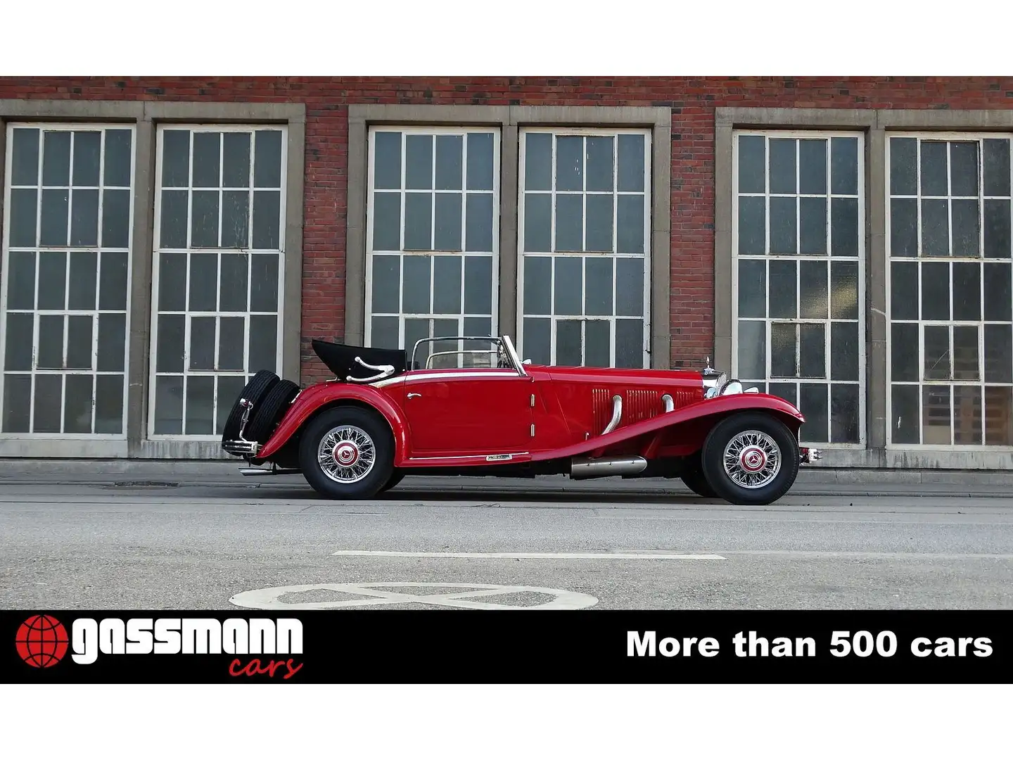 Mercedes-Benz 500 K Kompressor Cabriolet A W29 Roşu - 2