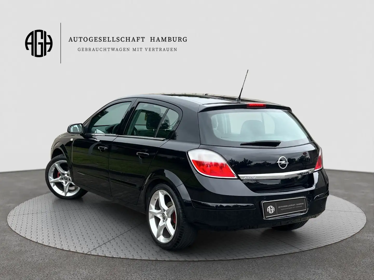 Opel Astra H 1.8 Elegance*Autom.*1.Hand*Voll Scheckhe Schwarz - 2
