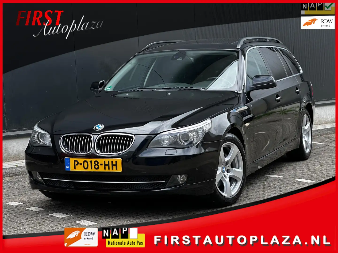 BMW 525 5-serie Touring 525i High Executive AUTOMAAT SOFTC Negro - 1