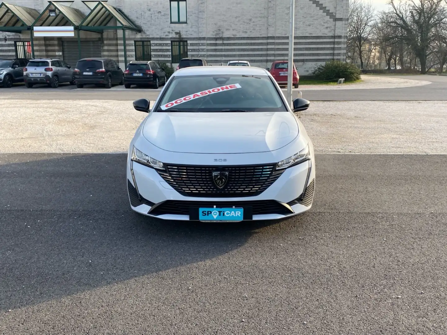 Peugeot 308 III 2021 SW SW 1.5 bluehdi Allure s&s 130cv eat8 Bianco - 2