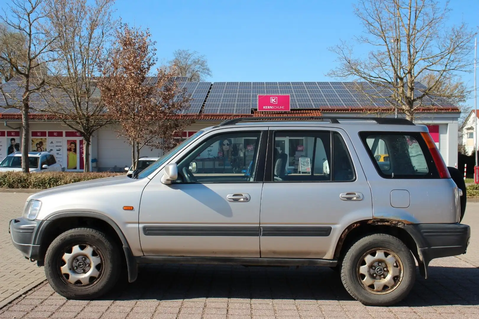 Honda CR-V 2.0i # Allrad # Klima # ZV # el. FH Silver - 2