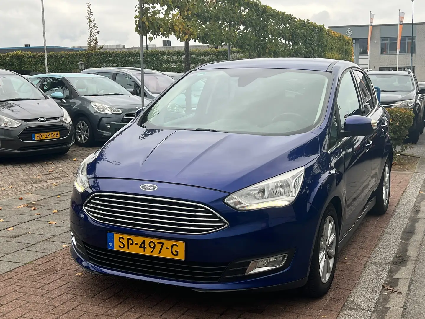 Ford C-Max 1.0 Ambiente * Dlr. ONDERHOUDEN/ NAVI/ TREKHAAK Blu/Azzurro - 2