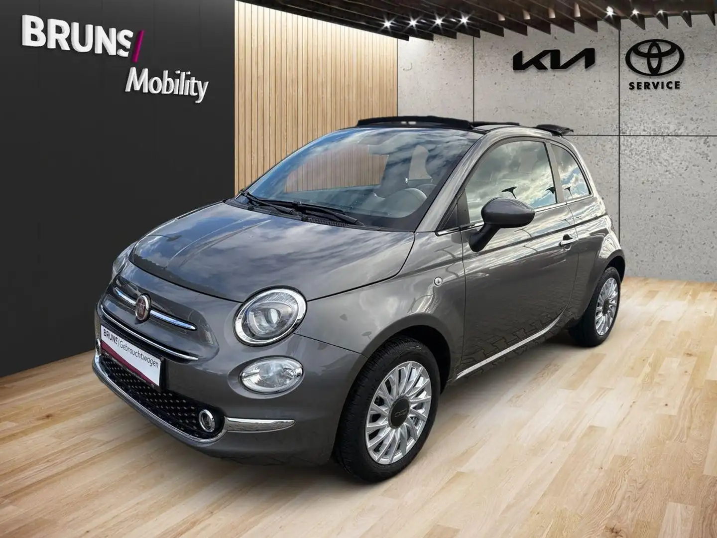 Fiat 500 Cabrio Dolcevita Grau - 2