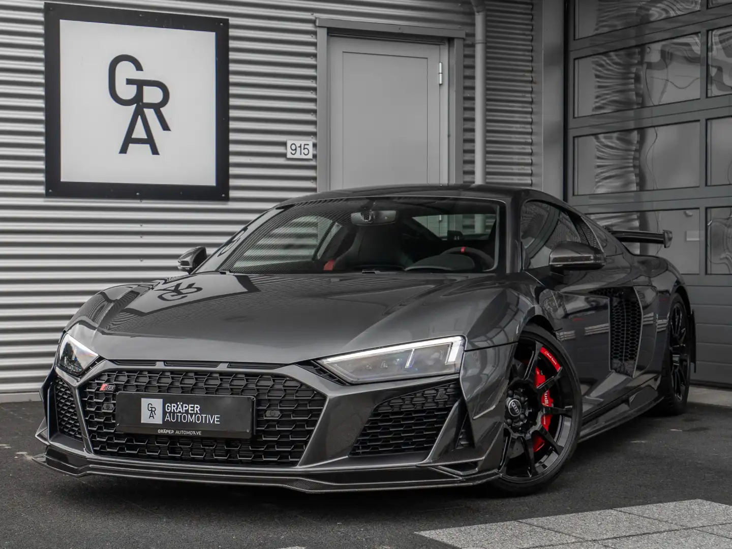 Audi R8 RWD GT 23/333 5.2 V10 | SUSPENSION | BUCKETSEATS | Grijs - 1