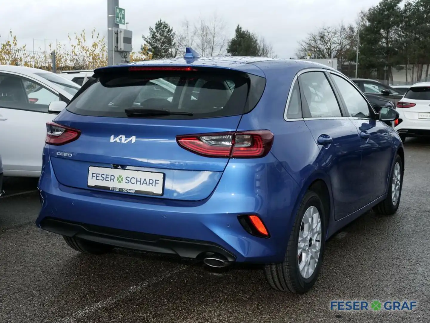 Kia Ceed / cee'd 1.5T 140 DCT7 VISION KOMFORT+ NAVI Blau - 2
