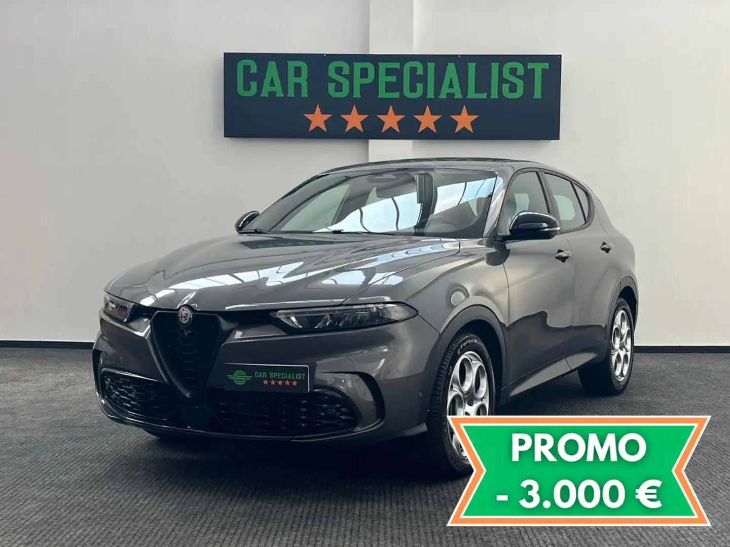 Alfa Romeo Tonale 1.6 diesel 130 CV Sprint LED|ACC|360°|CARPLAY|18' Grigio - 1